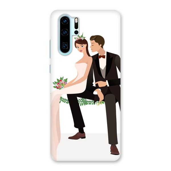 Wedding Couple Back Case for Huawei P30 Pro