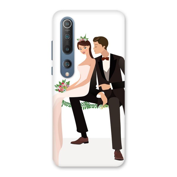 Wedding Couple Back Case for Mi 10