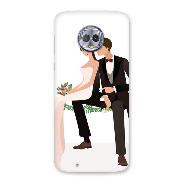 Wedding Couple Back Case for Moto G6