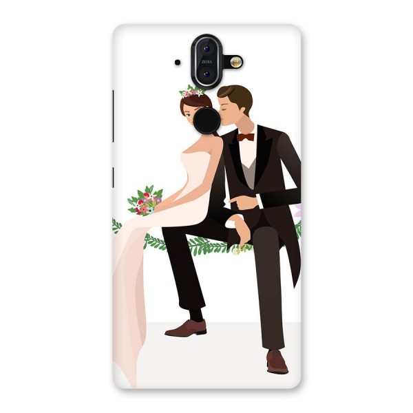 Wedding Couple Back Case for Nokia 8 Sirocco