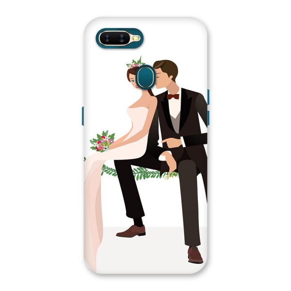 Wedding Couple Back Case for Oppo A12