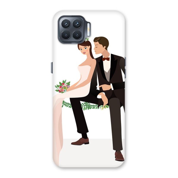 Wedding Couple Back Case for Oppo F17 Pro