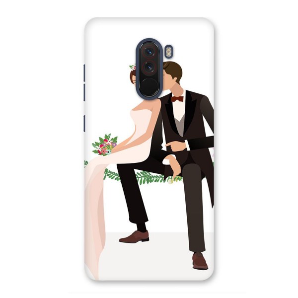 Wedding Couple Back Case for Poco F1