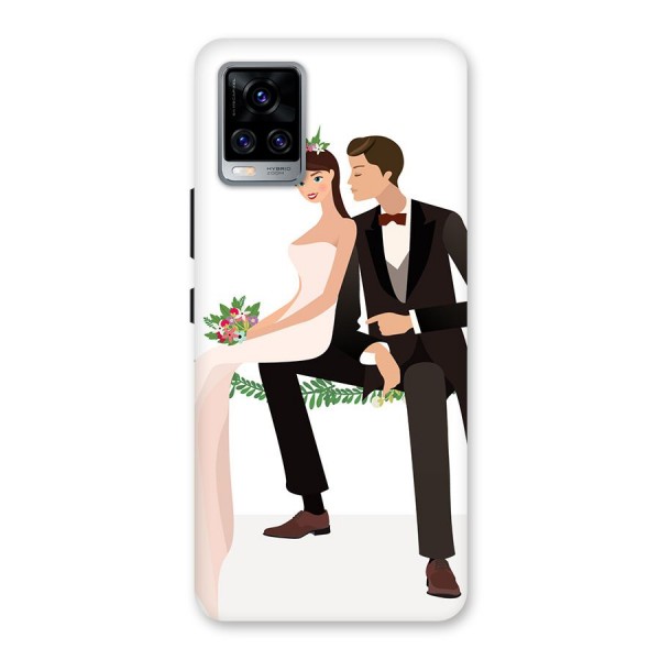 Wedding Couple Back Case for Vivo V20 Pro