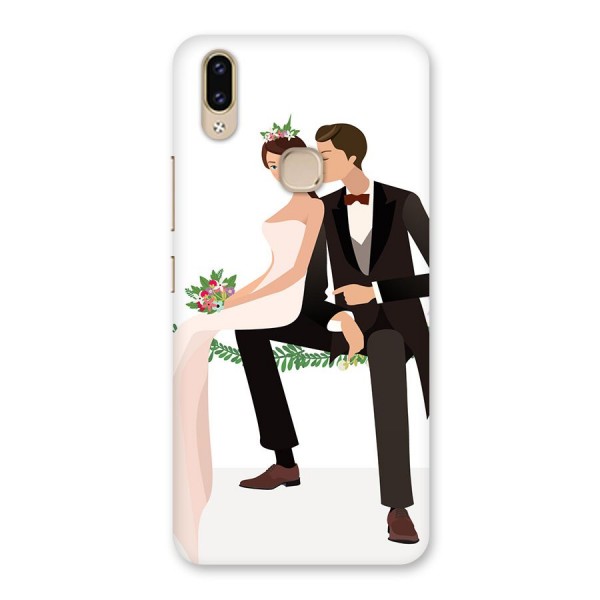 Wedding Couple Back Case for Vivo V9