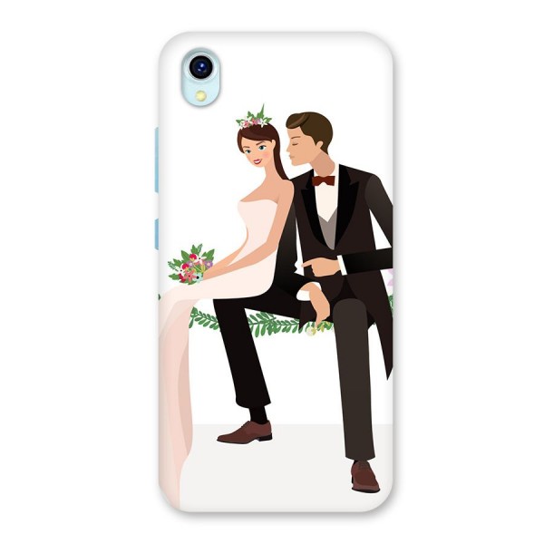 Wedding Couple Back Case for Vivo Y1s