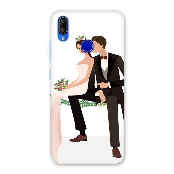 Wedding Couple Back Case for Vivo Y91