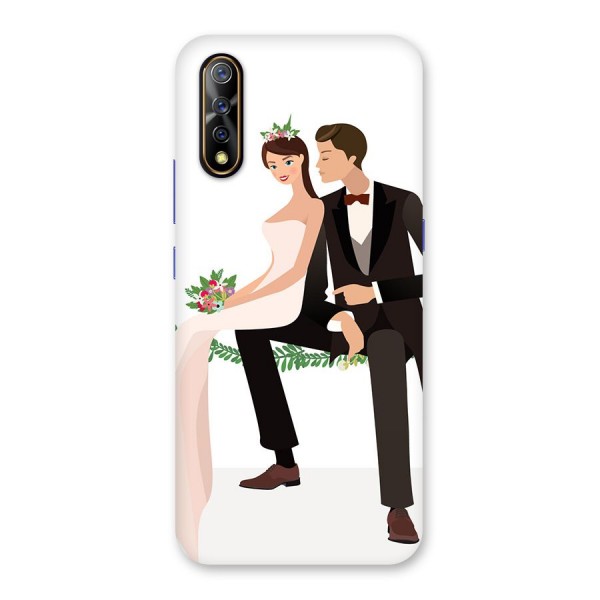 Wedding Couple Back Case for Vivo Z1x