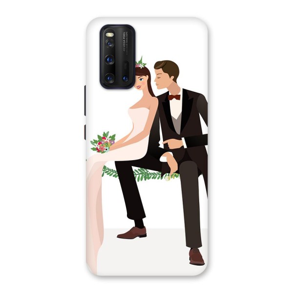 Wedding Couple Back Case for Vivo iQOO 3