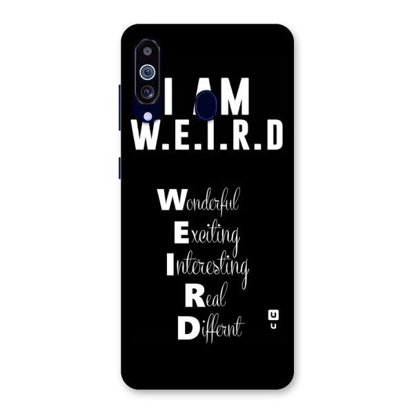 Weird Me Back Case for Galaxy A60