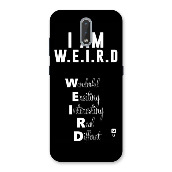 Weird Me Back Case for Nokia 2.3