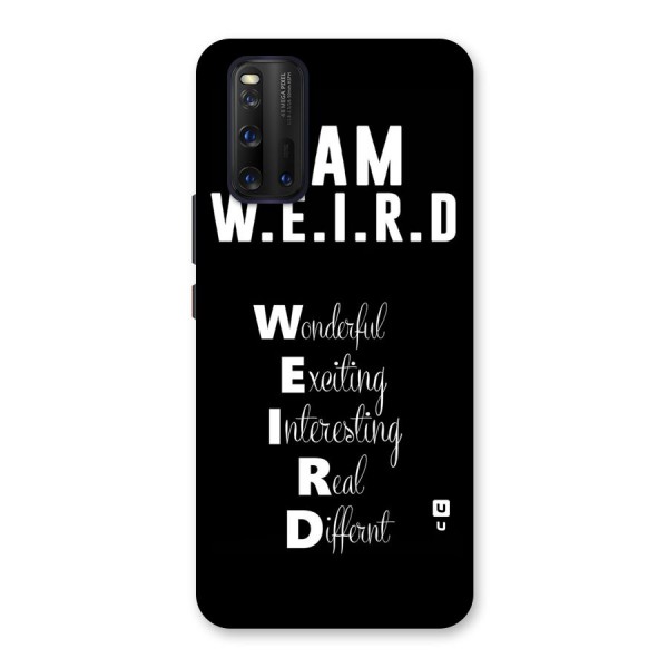 Weird Me Back Case for Vivo iQOO 3