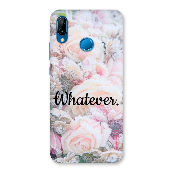 Whatever Back Case for Huawei P20 Lite