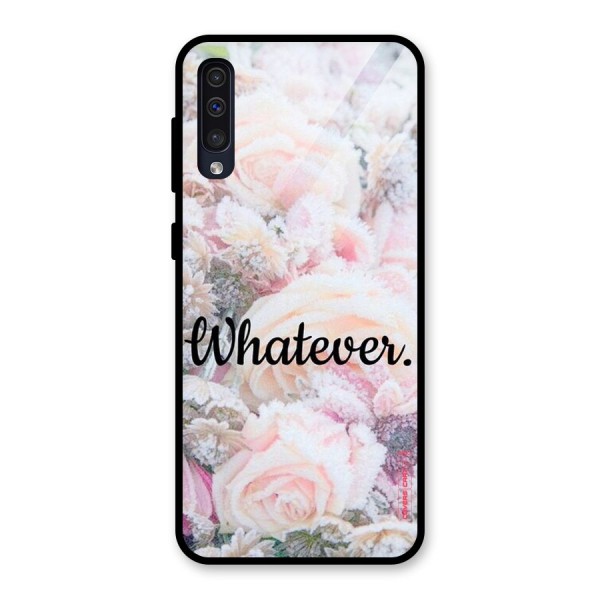 Whatever Glass Back Case for Galaxy A50s