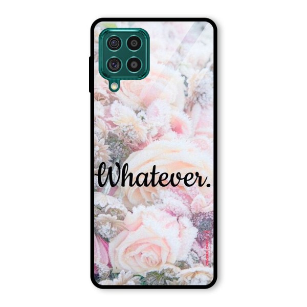 Whatever Glass Back Case for Galaxy F62