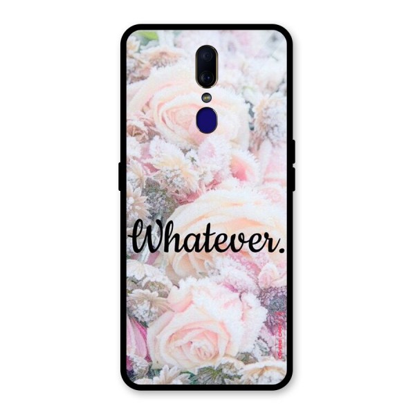 Whatever Glass Back Case for Oppo F11