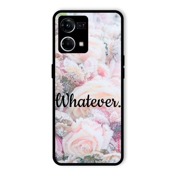 Whatever Glass Back Case for Oppo F21 Pro 4G