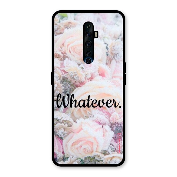 Whatever Glass Back Case for Oppo Reno2 Z