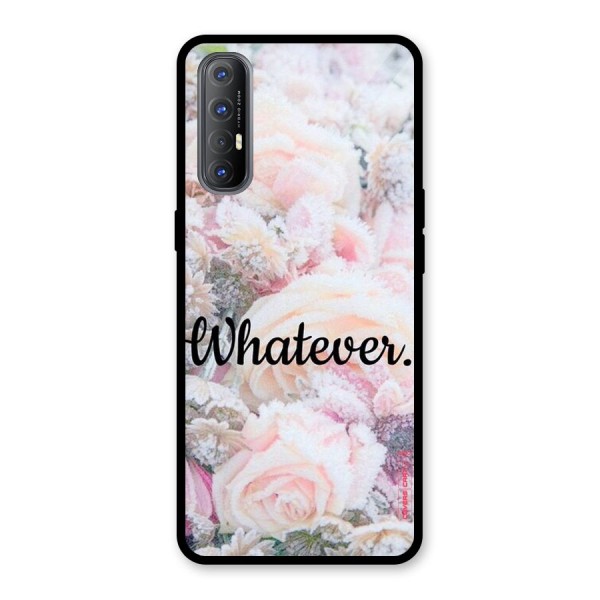 Whatever Glass Back Case for Oppo Reno3 Pro