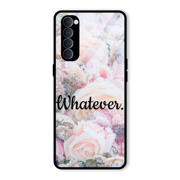 Whatever Glass Back Case for Oppo Reno4 Pro