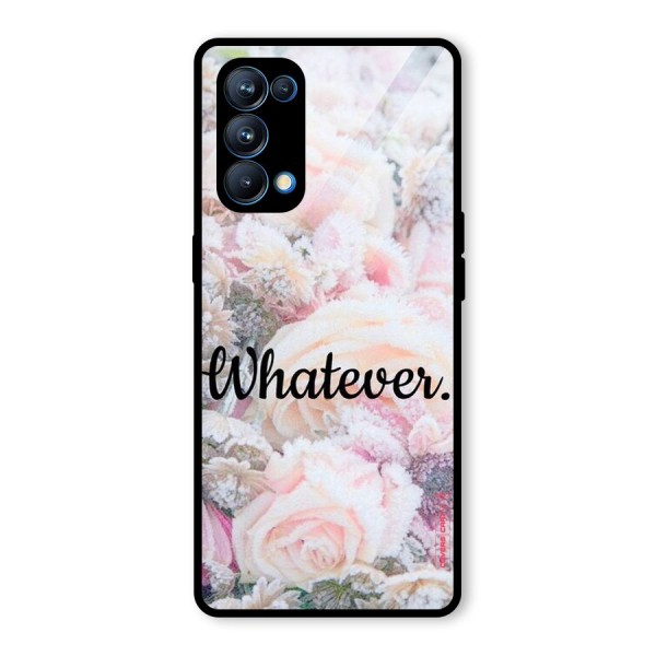 Whatever Glass Back Case for Oppo Reno5 Pro 5G