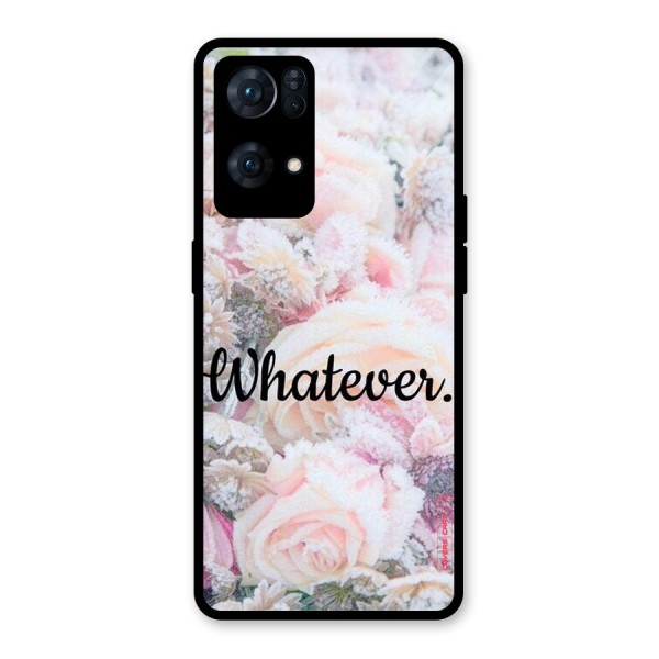 Whatever Glass Back Case for Oppo Reno7 Pro 5G