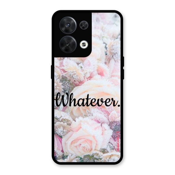 Whatever Glass Back Case for Oppo Reno8 5G