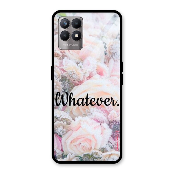 Whatever Glass Back Case for Realme 8i