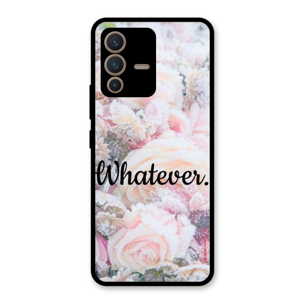 Whatever Glass Back Case for Vivo V23 5G