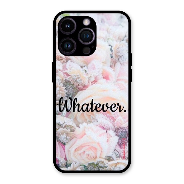 Whatever Glass Back Case for iPhone 14 Pro Max