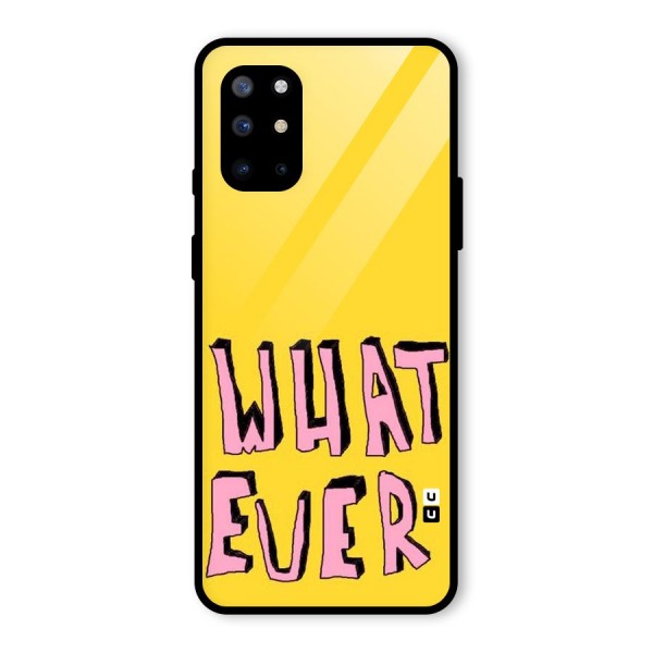 Whatever Yellow Glass Back Case for OnePlus 8T