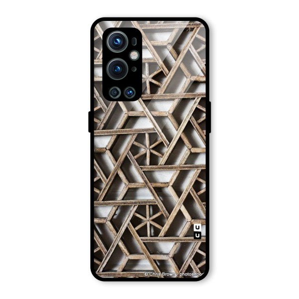 Wheel Design Glass Back Case for OnePlus 9 Pro