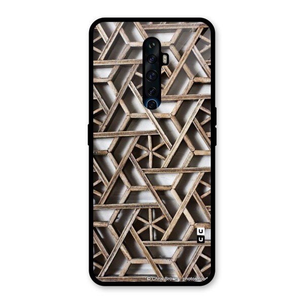 Wheel Design Glass Back Case for Oppo Reno2 Z