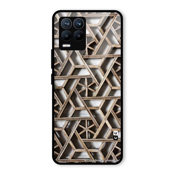 Wheel Design Glass Back Case for Realme 8 Pro