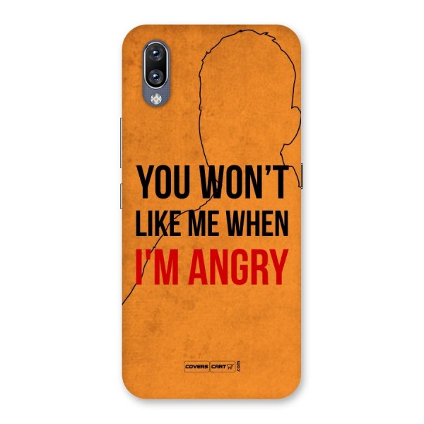 When I M Angry Back Case for Vivo NEX