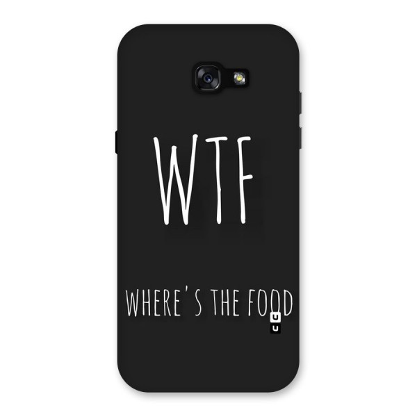 Where The Food Back Case for Galaxy A7 (2017)