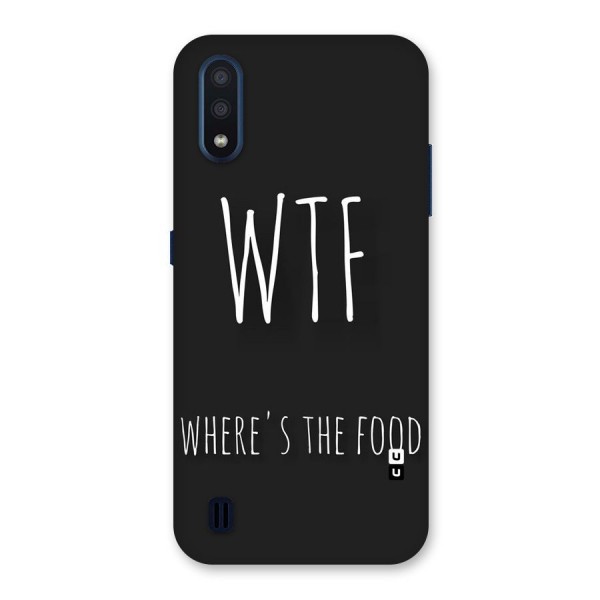 Where The Food Back Case for Galaxy M01