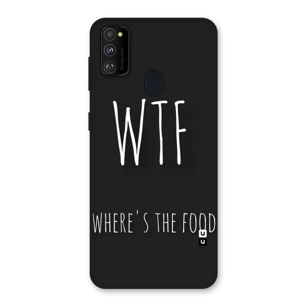 Where The Food Back Case for Galaxy M21