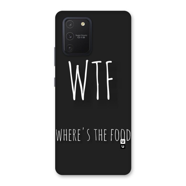 Where The Food Back Case for Galaxy S10 Lite