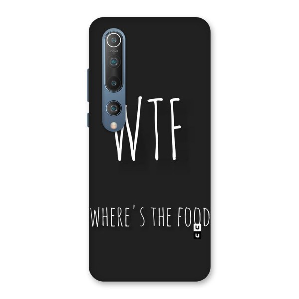 Where The Food Back Case for Mi 10