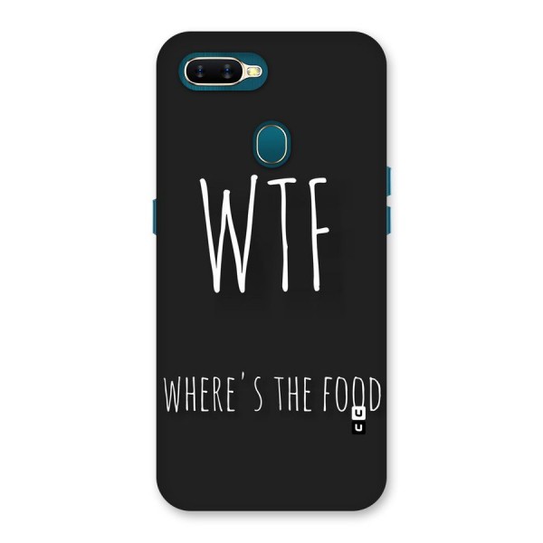 Where The Food Back Case for Oppo A12