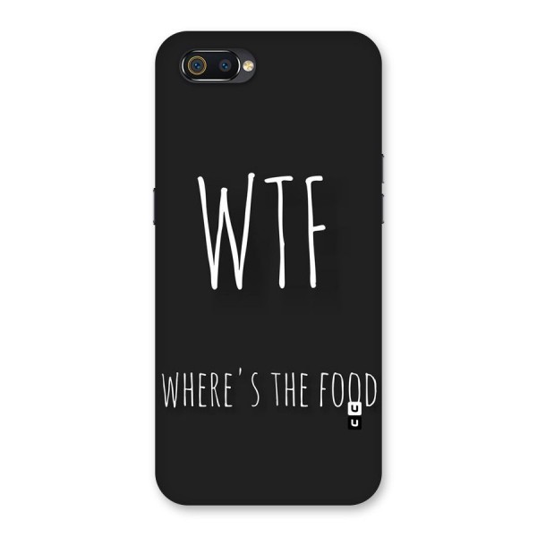 Where The Food Back Case for Realme C2