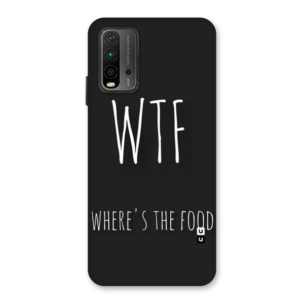 Where The Food Back Case for Redmi 9 Power