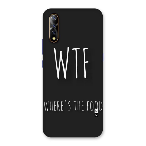 Where The Food Back Case for Vivo S1