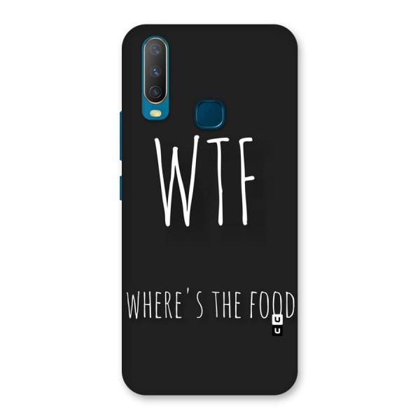 Where The Food Back Case for Vivo U10