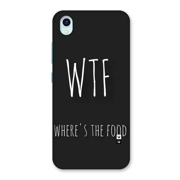 Where The Food Back Case for Vivo Y1s