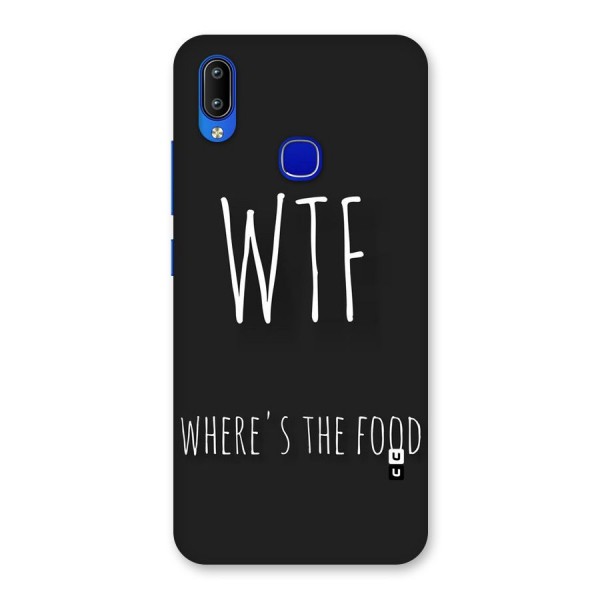 Where The Food Back Case for Vivo Y91