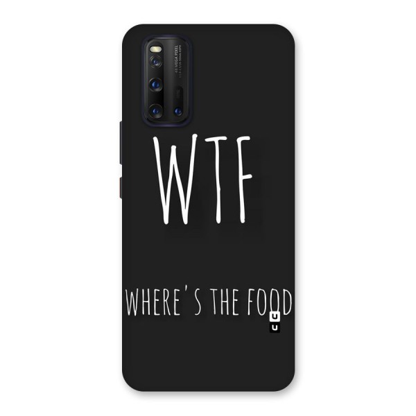 Where The Food Back Case for Vivo iQOO 3