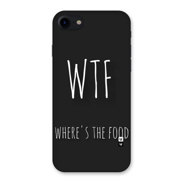 Where The Food Back Case for iPhone SE 2020