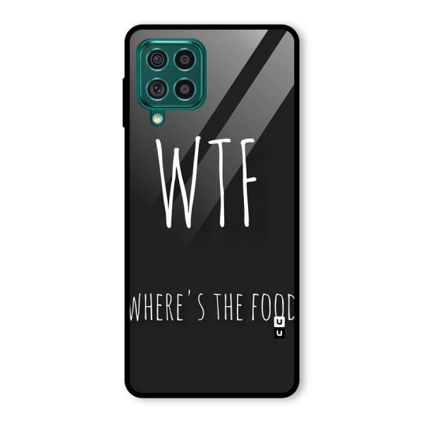 Where The Food Glass Back Case for Galaxy F62